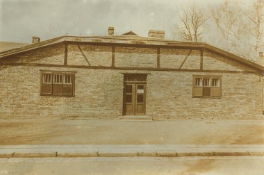 Etkisi auschwitz concentrat yaşında sepya dijital grunge sıkıntılı