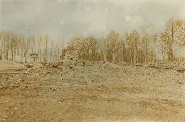 Etkisi auschwitz concentrat yaşında sepya dijital grunge sıkıntılı