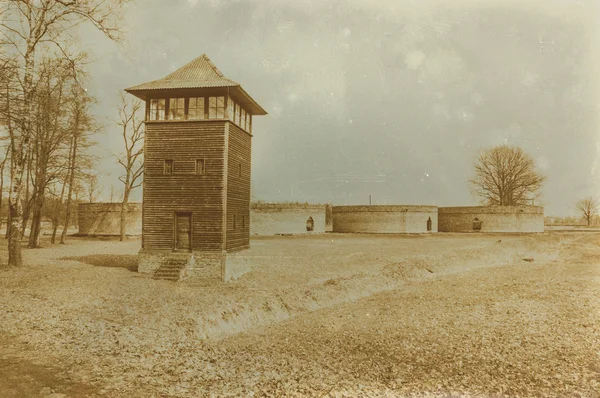 Etkisi auschwitz concentrat yaşında sepya dijital grunge sıkıntılı