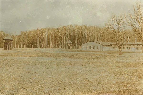 Etkisi auschwitz concentrat yaşında sepya dijital grunge sıkıntılı