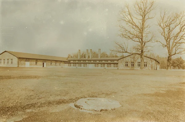 Etkisi auschwitz concentrat yaşında sepya dijital grunge sıkıntılı