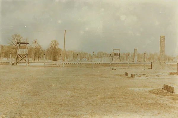 Etkisi auschwitz concentrat yaşında sepya dijital grunge sıkıntılı