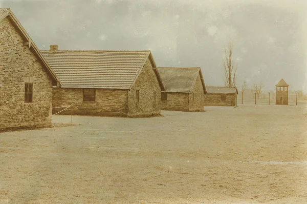 Etkisi auschwitz concentrat yaşında sepya dijital grunge sıkıntılı