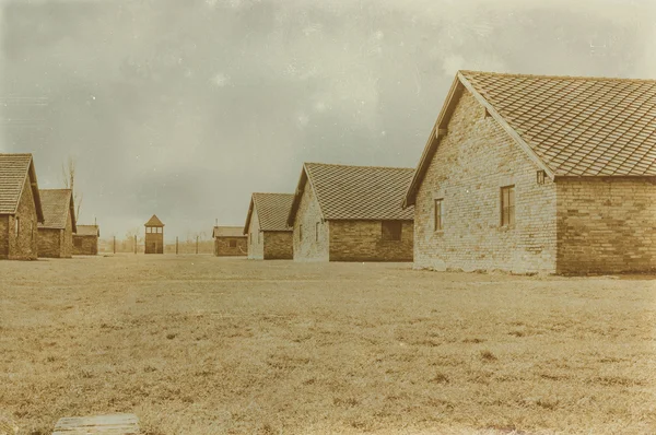 Etkisi auschwitz concentrat yaşında sepya dijital grunge sıkıntılı