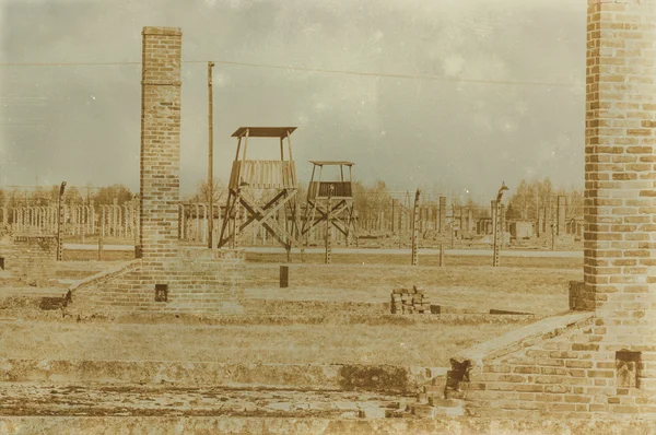 Etkisi auschwitz concentrat yaşında sepya dijital grunge sıkıntılı