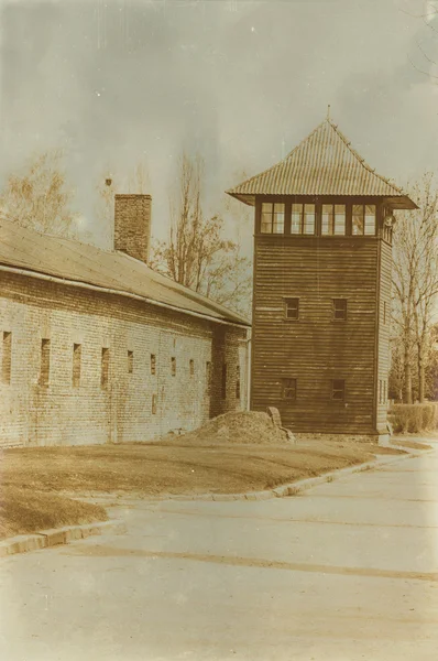 Etkisi auschwitz concentrat yaşında sepya dijital grunge sıkıntılı