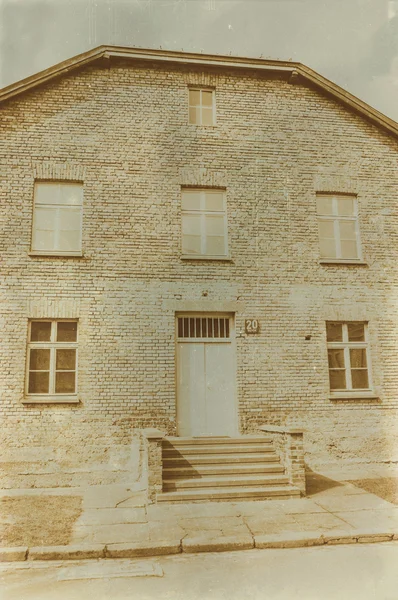 Etkisi auschwitz concentrat yaşında sepya dijital grunge sıkıntılı