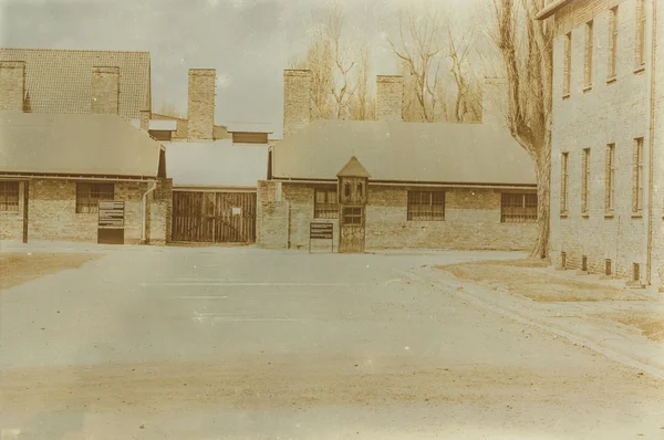 Etkisi auschwitz concentrat yaşında sepya dijital grunge sıkıntılı