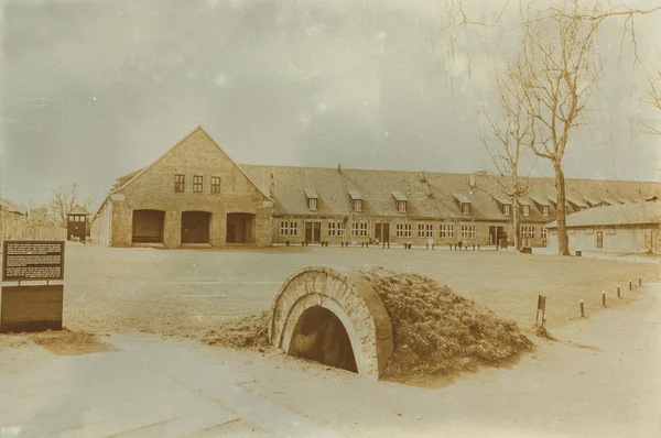 Etkisi auschwitz concentrat yaşında sepya dijital grunge sıkıntılı