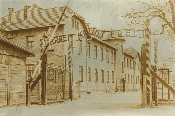 Etkisi auschwitz concentrat yaşında sepya dijital grunge sıkıntılı