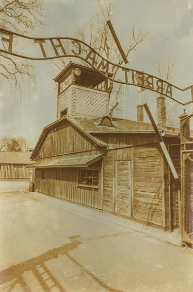 Etkisi auschwitz concentrat yaşında sepya dijital grunge sıkıntılı