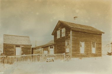 Yaşında sepya dijital grunge etkisi Bodie devlet Tarihi sıkıntılı