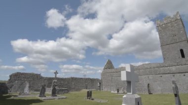 clare abbey yakınındaki ennis, co. clare - İrlanda kalıntıları