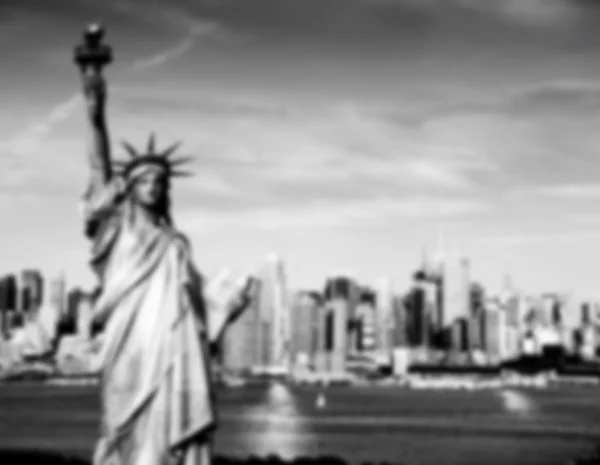 Un'immagine di sfondo sfocata B & W NYC — Foto Stock