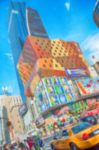 Bulanık odak arka plan resmi NYC — Stok fotoğraf