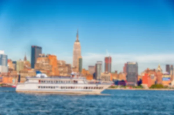 A blurred defocus background image from NYC — Stock Photo, Image