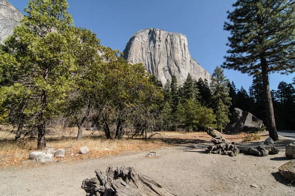 Foto Parque Nacional Yosemite en un hermoso día soleado — Foto de Stock