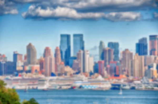 Blurred Background image from New York City — Stock Photo, Image