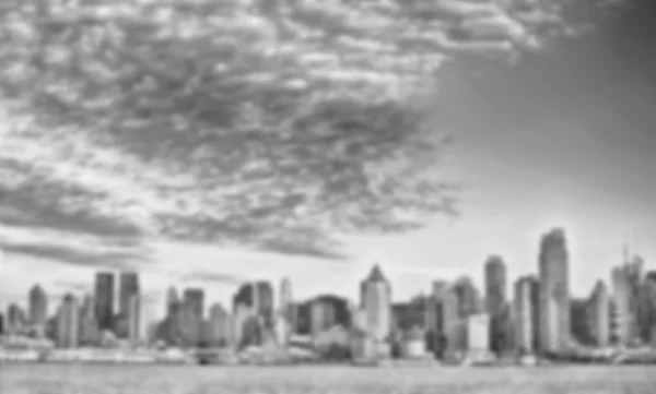 Verschwommenes Hintergrundbild aus New York City — Stockfoto