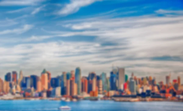 Blurred Background image from New York City — Stock Photo, Image