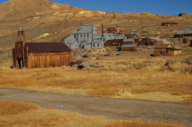 eski ABD Batı altın hayalet maden kasabası, bodie