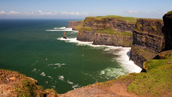 Einfangen der Klippen von moher, irland — Stockfoto