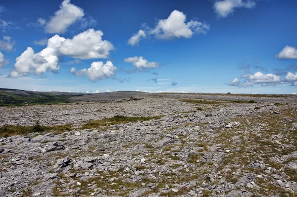 Het Burren National Park kalksteen landschap in Ierland — Stockfoto