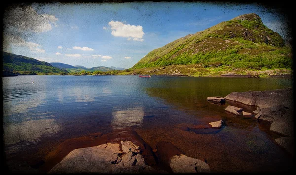 Bela paisagem cênica do condado kerry, irlanda — Fotografia de Stock