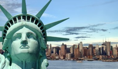 new york şehri için güzel turizm seyahat kavramı