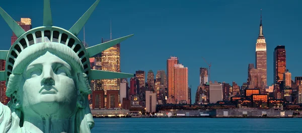 Hermoso concepto de viaje turístico para la ciudad de Nueva York —  Fotos de Stock