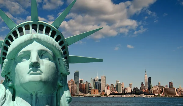 Hermoso concepto de viaje turístico para la ciudad de Nueva York — Foto de Stock