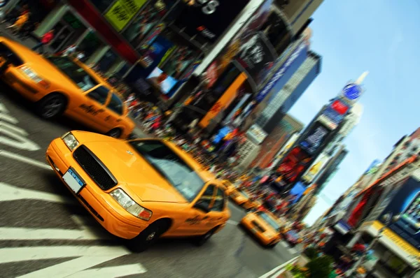 Taxi à New York City, Times Square — Photo