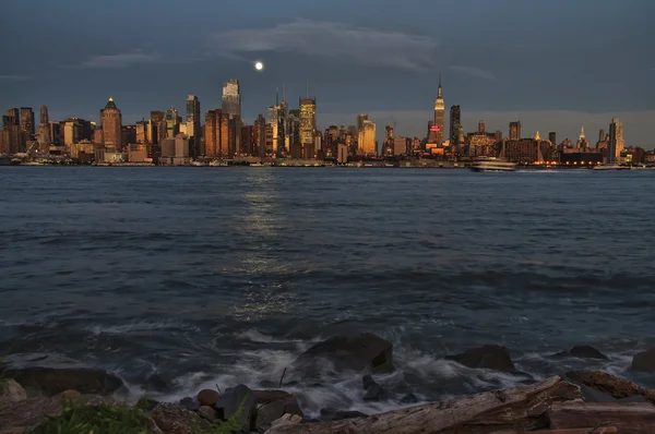 Photo New York paysage urbain skyline, Etats-Unis — Photo