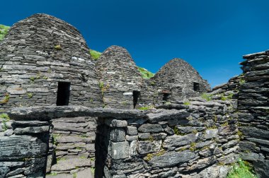 Skellig Michael, Unesco Dünya Mirası, Kerry, İrlanda. Star Wars Force sahne uyanır bu adada filme. yaban Atlantik yolu