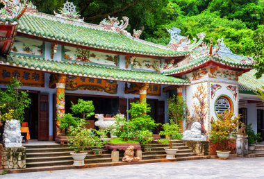 Linh Ung Pagoda ana görünümü, Mermer Dağları, Vietnam