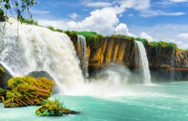 The Dray Nur Waterfall, Dak Lak Province (Daklak) of Vietnam clipart