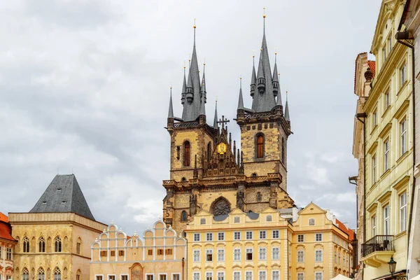 Kościół Matki Bożej Pradze Czechy — Zdjęcie stockowe