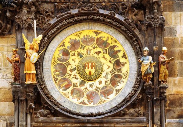 Astronomisch uurwerk van Praag — Stockfoto
