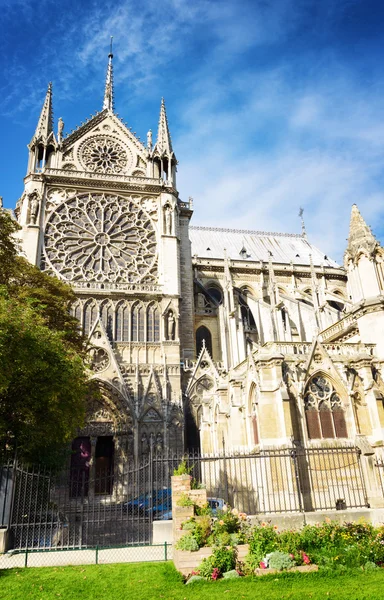Domkyrkan Notre Dame de Paris — Stockfoto