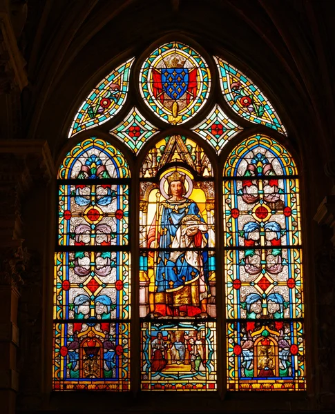 Chiesa cattolica di Saint Germain di Auxerre a Parigi, Francia . — Foto Stock