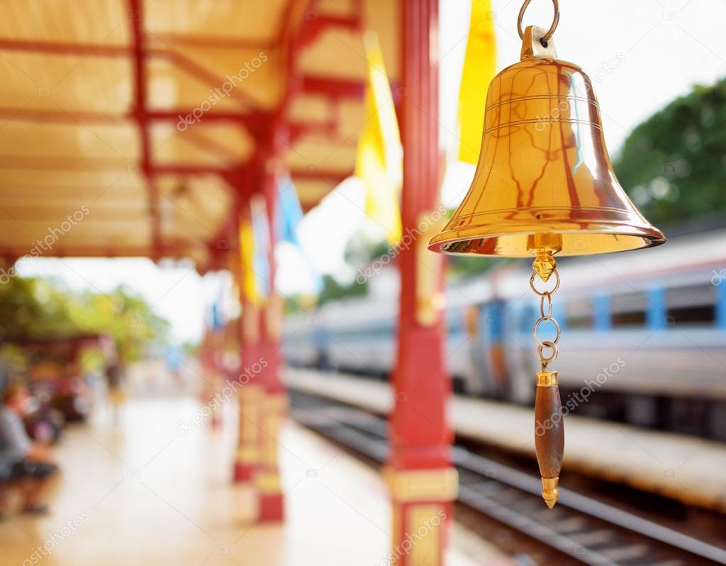 The bell is at the station Hua Hin in Thailand.