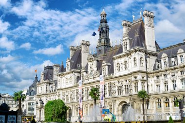 City Hall Paris, Fransa.