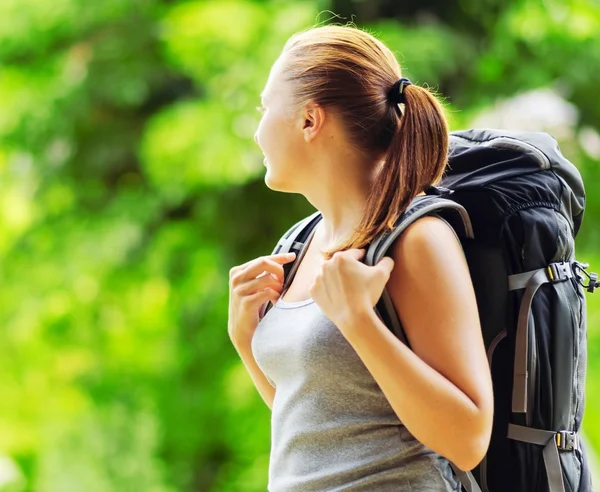 Hiking at summer — Stock Photo, Image