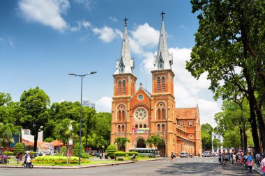 Saigon Notre-Dame Katedrali Bazilikası, Ho Chi Minh, Vietnam