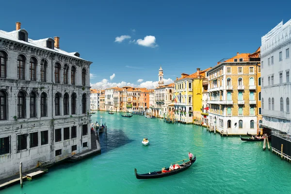 View of the Palazzo dei Camerlenghi and the Grand Canal, Venice — Stockfoto