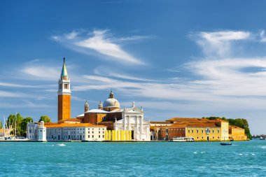 Görünüm kilise San Giorgio Maggiore Venedik, İtalya