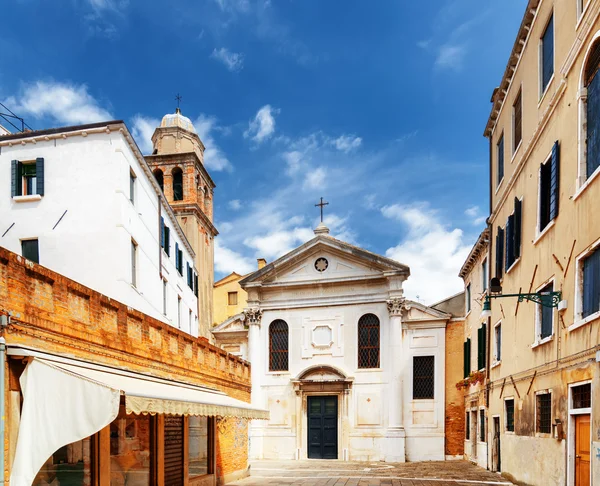 Pemandangan gereja San Simeone Profeta di Venesia, Italia — Stok Foto