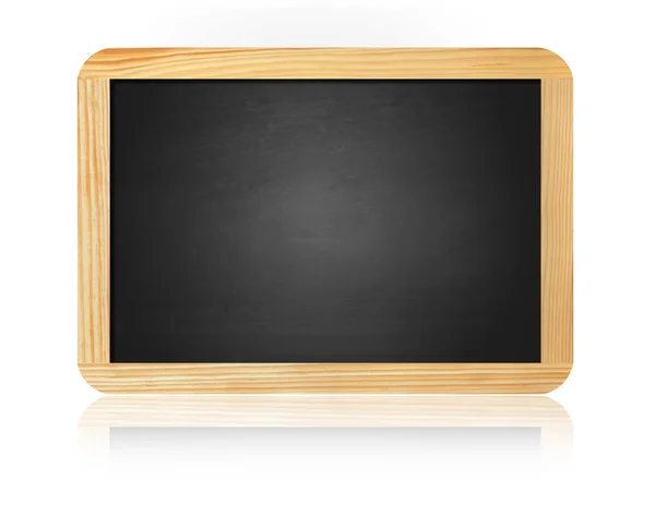 Old blank blackboard isolated — Stock Photo, Image