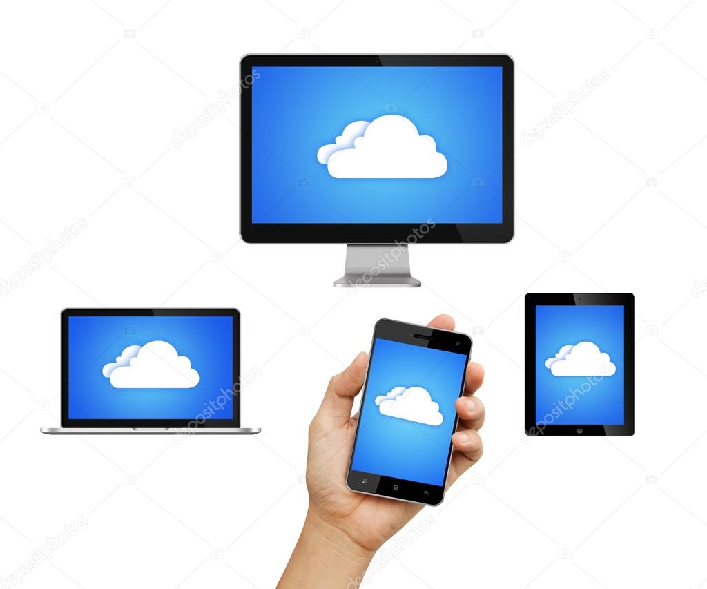 Cloud computing Network Connected all Devices