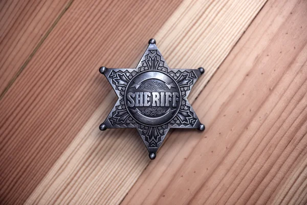 Sheriff close up — Stock Photo, Image